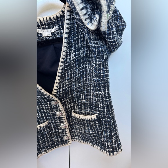 Veronica Beard Bosea cotton-blend tweed jacket-LIKE NEW CONDITION - Picture 12 of 16